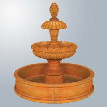 Giannini Garden Caroline Two Tier Pond Fountain